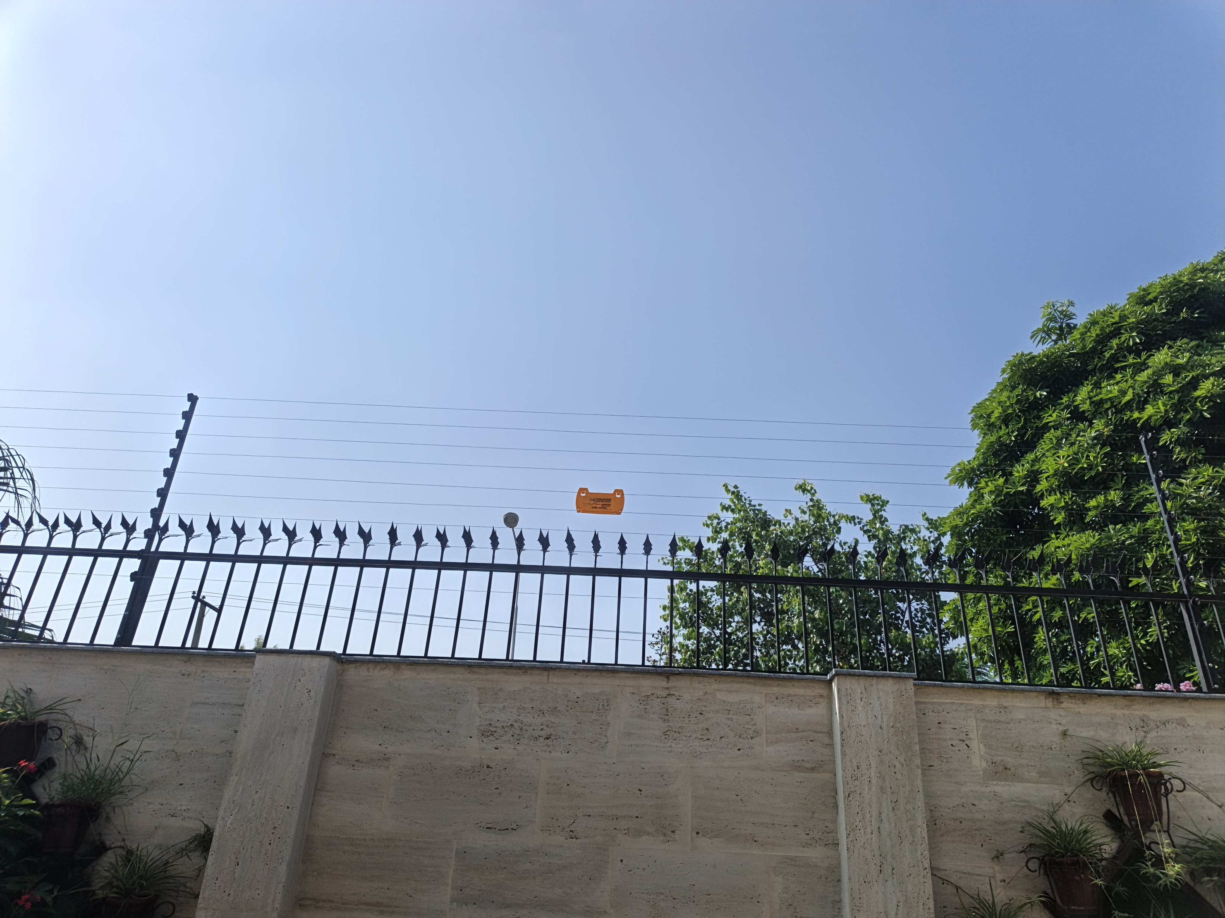 Electric fencing installation project