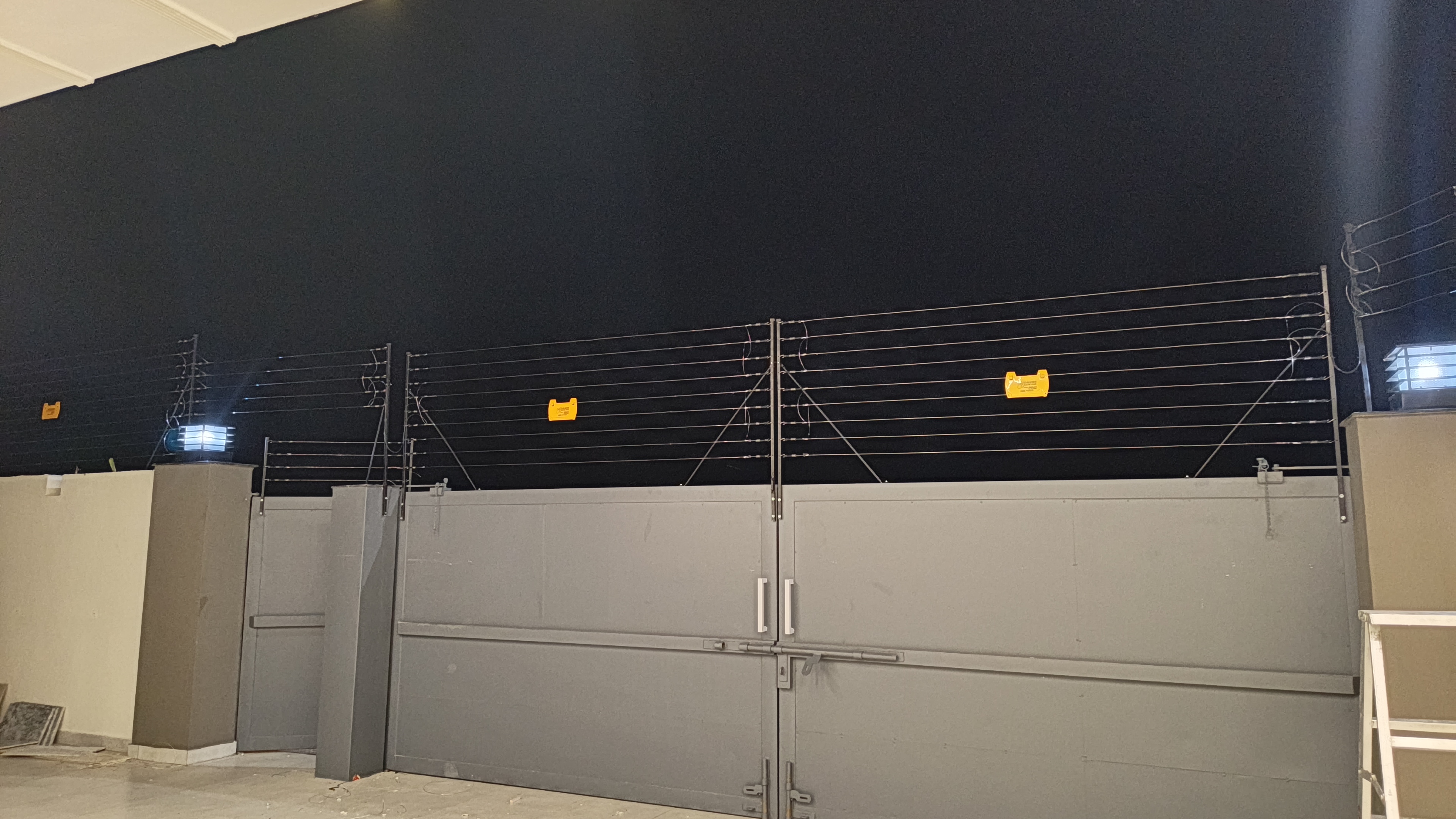 Electric fencing installation project